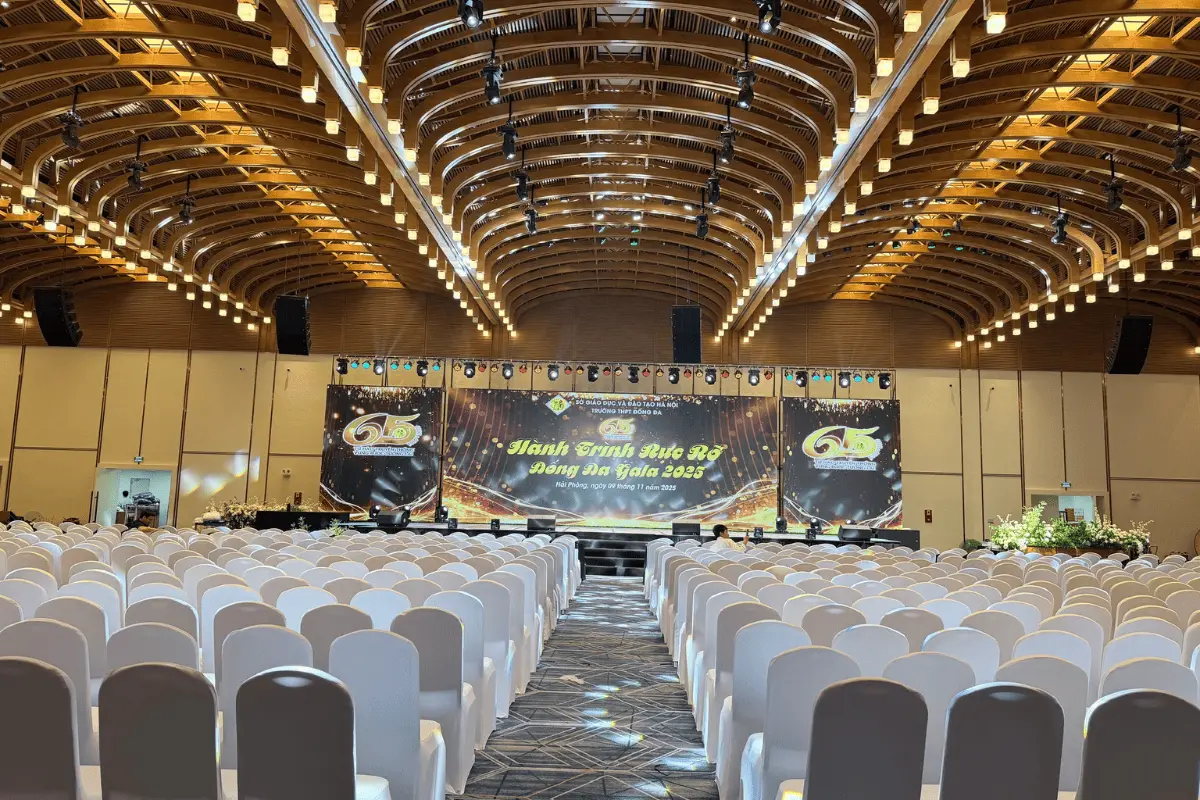 Chi phí tổ chức hội nghị trọn gói tại Hải Phòng 2025